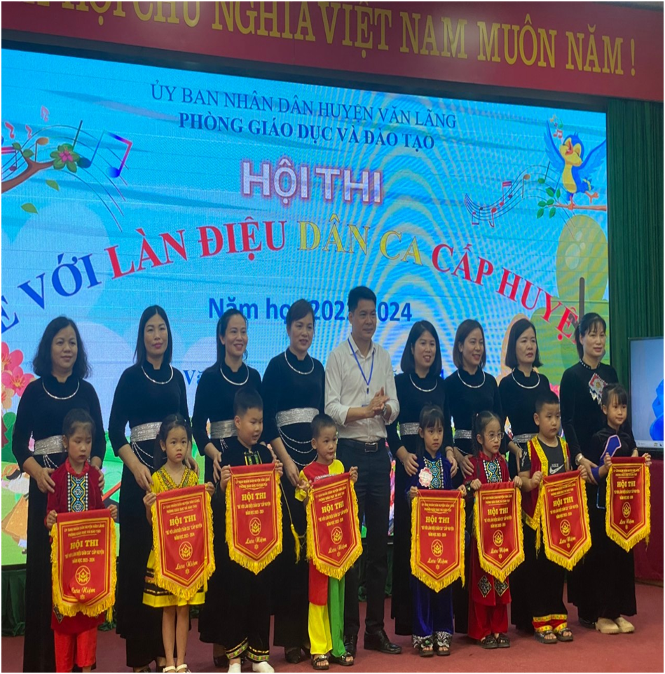 HỘI THI "BÉ VỚI LÀN ĐIỆU DÂN CA" CẤP HUYỆN NĂM HỌC 2023- 2024 CỦA CÁC BÉ TRƯỜNG MN XÃ HỘI HOAN
