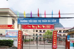 Công tác quản trị và xây dựng mô hình trường Tiểu học thị trấn Na Sầm, năm học 2020 - 2021
