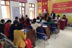 Hội nghị nhà giáo, cán bộ quản lý giáo dục, người lao động năm học  2022 - 2023