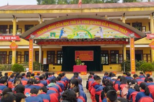 Tuyên truyền đảm bảo ANTT, ATGT, VSATTP và phòng chống các sai phạm về pháo trong dịp tết Nguyên đán Quý Mão năm 2023