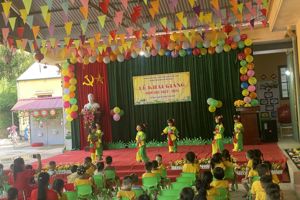 Trường Mầm non xã Hội Hoan long trọng tổ chức lễ Khai giảng năm học 2023-2024